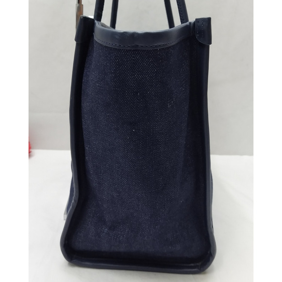 Kate Spade New York Blue Denim Double Handles Tote Bag - Picture 5 of 15